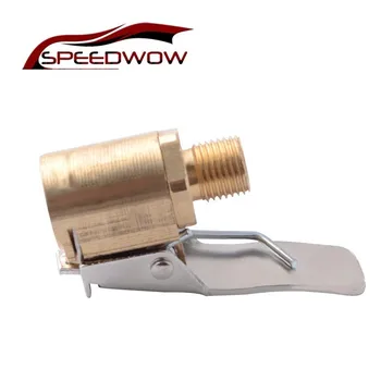 SPEEDWOW 8mm Car Truck Brass Tyre Wheel Tire Clip Adapter Air Chuck Inflator Pump Valve Connector Clamp Car Accessories
SPEEDWOW 8mm Car Truck Brass Tyre Wheel Tire Clip Adapter Air Chuck Inflator Pump Valve Connector Clamp Car Accessories