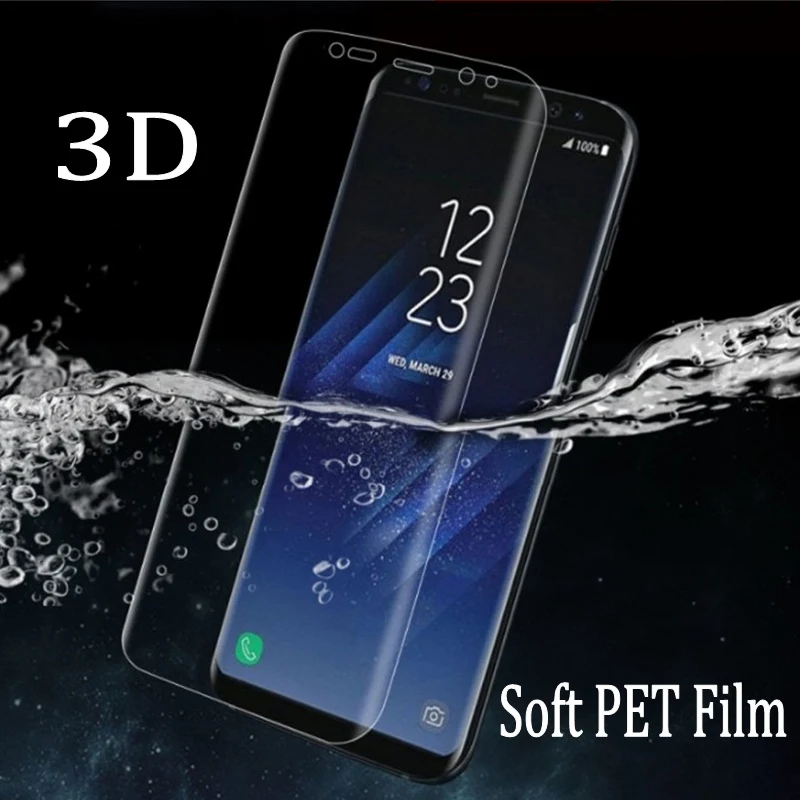 3D Full Cover Curved Screen Protector Film For Samsung Galaxy Note 9 8 S9 S7 S8 Plus S6 Edge Plus Soft PET ( Not tempered Glass)
3D Full Cover Curved Screen Protector Film For Samsung Galaxy Note 9 8 S9 S7 S8 Plus S6 Edge Plus Soft PET ( Not tempered Glass)