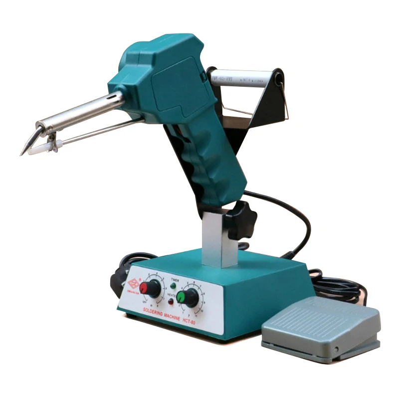 Foot Type Soldering Tin Machine Automatic Tin Feeding Machine Constant Temperature Soldering Iron Soldering Gun HCT-80
Foot Type Soldering Tin Machine Automatic Tin Feeding Machine Constant Temperature Soldering Iron Soldering Gun HCT-80