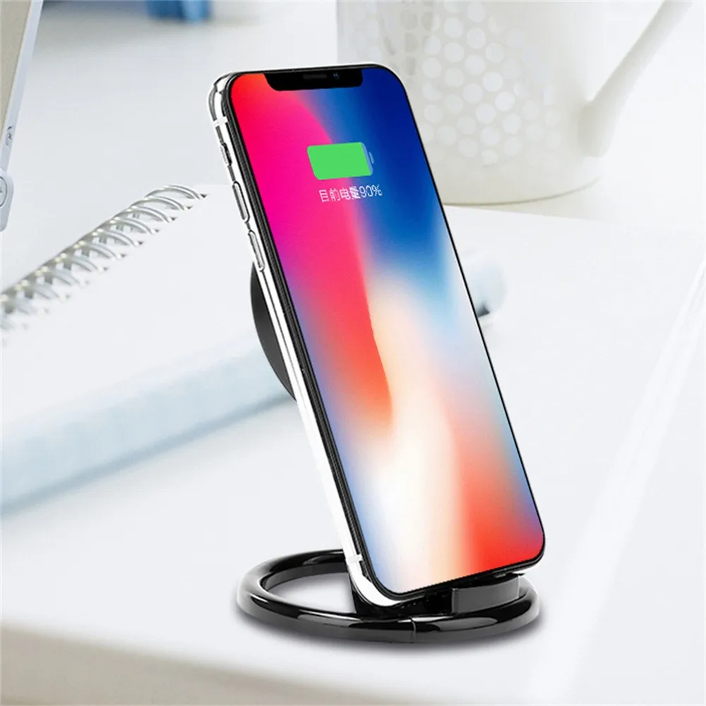 Bracket QI Wireless Charger Pad charging for iphone X 8 Plus for Samsung S8 Mobile Holder For Samsung S10 Plus Iring Y5
Bracket QI Wireless Charger Pad charging for iphone X 8 Plus for Samsung S8 Mobile Holder For Samsung S10 Plus Iring Y5