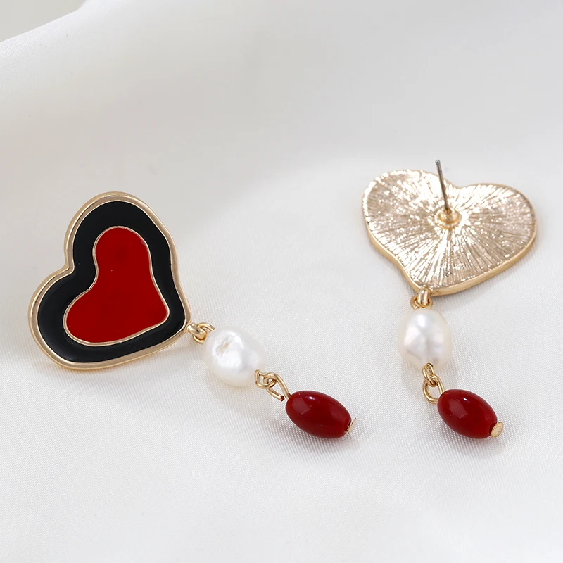 Flashbuy Korean Alloy Heart Statement Earrings for Women Pearl Crystal Drop Earrings Pendientes Girls Jewelry Party Accessory
Flashbuy Korean Alloy Heart Statement Earrings for Women Pearl Crystal Drop Earrings Pendientes Girls Jewelry Party Accessory
