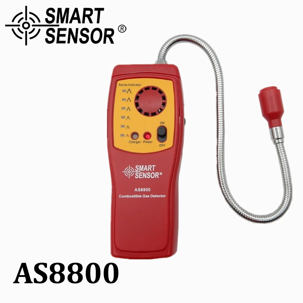 SMART SENSOR Digital Flammable combustible gas analyzer Natural gas detector gas Leak Detector monitor tester with Alarm+Battery
SMART SENSOR Digital Flammable combustible gas analyzer Natural gas detector gas Leak Detector monitor tester with Alarm+Battery