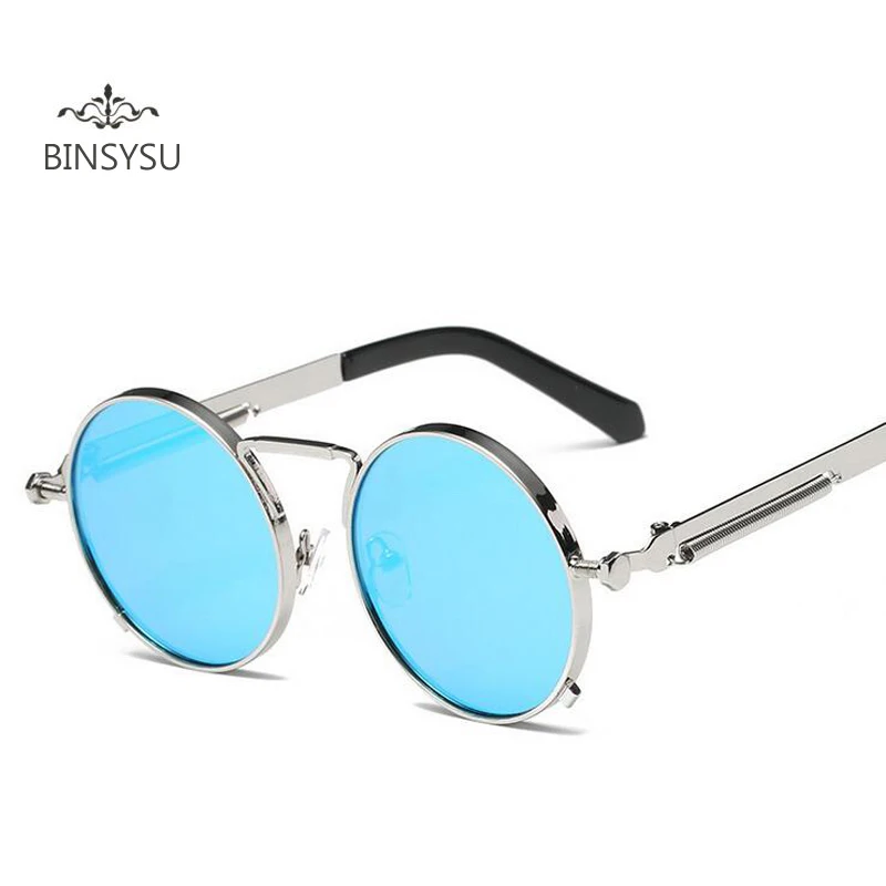 2018 Fashion Vintage Round Sunglasses Women Men Steampunk Goggles Retro Gold Metal Sun Glasses Hip Pop Wire Frame Teashade 6634
2018 Fashion Vintage Round Sunglasses Women Men Steampunk Goggles Retro Gold Metal Sun Glasses Hip Pop Wire Frame Teashade 6634