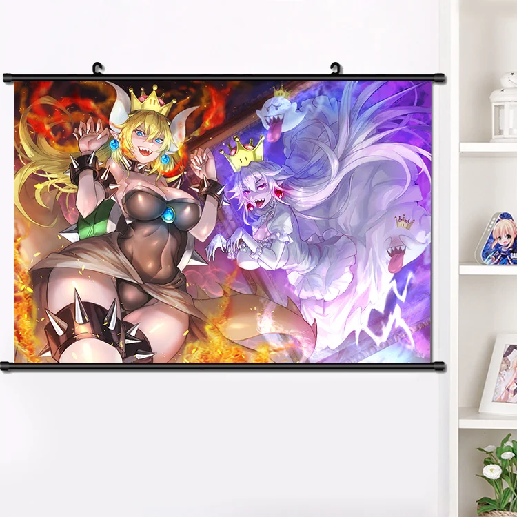 Anime Super Mario Bowsette Kuppa Koopa Hime Princess Cosplay Wall Scroll Poster Manga Wall Hang Poster Home Decor 40*60cm
Anime Super Mario Bowsette Kuppa Koopa Hime Princess Cosplay Wall Scroll Poster Manga Wall Hang Poster Home Decor 40*60cm