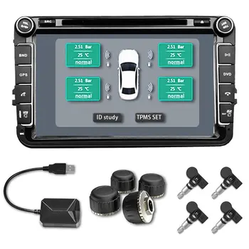 USB intelligent Built-in External Sensors Tire Pressure Monitoring System TPMS Match for All Android Car Navigation Display
USB intelligent Built-in External Sensors Tire Pressure Monitoring System TPMS Match for All Android Car Navigation Display