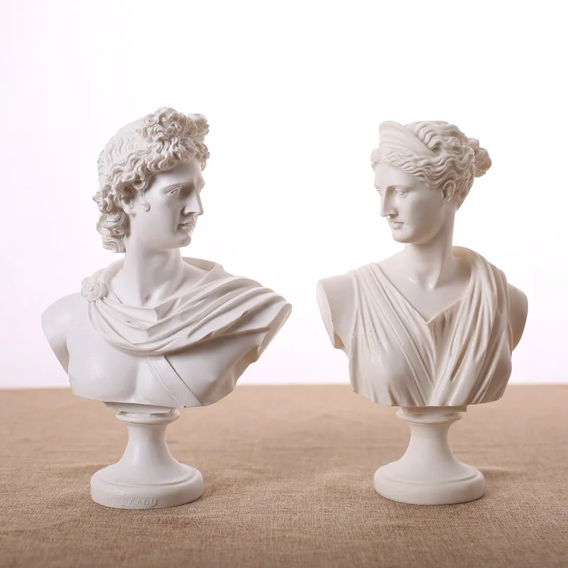 David Venus Apollo Figure Sculpture Greek Mythology Bust Statue Resin Crafts European Home Decoration R07
David Venus Apollo Figure Sculpture Greek Mythology Bust Statue Resin Crafts European Home Decoration R07