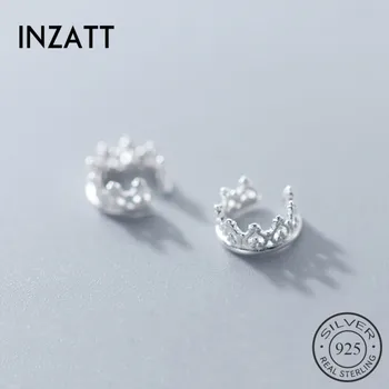 INZATT Real 925 Sterling Silver Hollow Crown Clip Earrings For Women Party Geometric Fine Jewelry 2019 Accessories Gift
INZATT Real 925 Sterling Silver Hollow Crown Clip Earrings For Women Party Geometric Fine Jewelry 2019 Accessories Gift