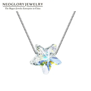 Neoglory S925 Silver Star Crystal Chain Necklaces&Pendants For Woman Fashion Jewelry Embellished With Crystals From Swarovski
Neoglory S925 Silver Star Crystal Chain Necklaces&Pendants For Woman Fashion Jewelry Embellished With Crystals From Swarovski