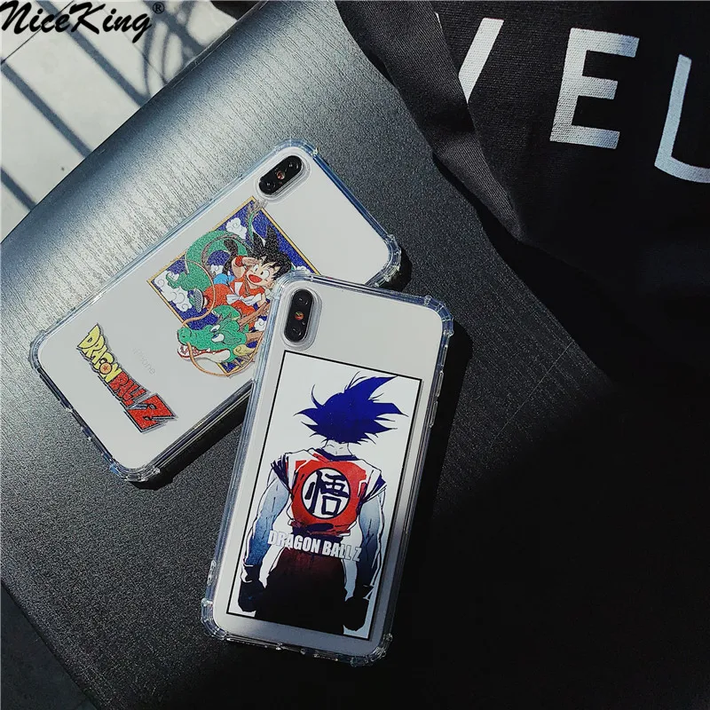 Niceking Dragon Ball Z Super DBZ Goku Case For iPhone XS MAX XR X 8 7 6 6S Plus Case Airbag Clear Soft Silicon TPU Phone Cover
Niceking Dragon Ball Z Super DBZ Goku Case For iPhone XS MAX XR X 8 7 6 6S Plus Case Airbag Clear Soft Silicon TPU Phone Cover