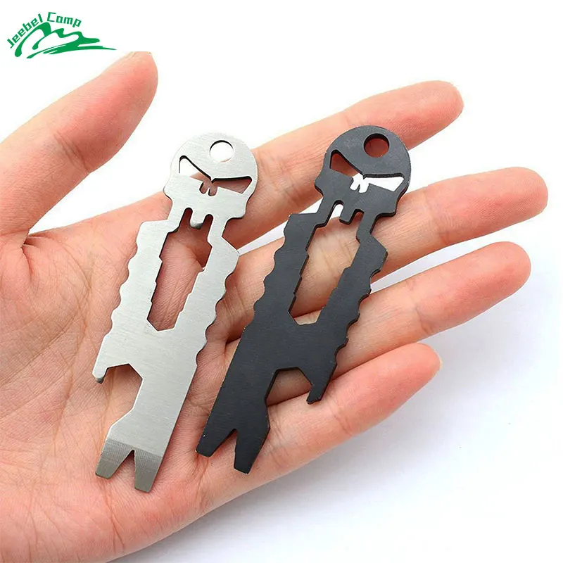 Jeebel Skull Molle EDCHiking Stainless Pocket Tool Multifunctional Screwdriver Keychain Multitools Survival Tactics Tool Pendant
Jeebel Skull Molle EDCHiking Stainless Pocket Tool Multifunctional Screwdriver Keychain Multitools Survival Tactics Tool Pendant