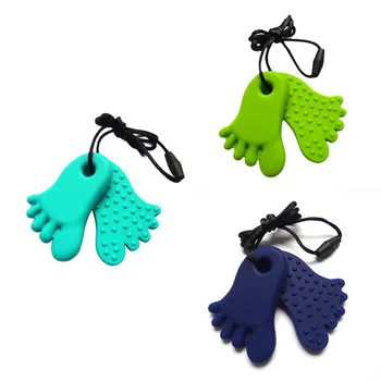 Special Feet Pendant Baby Silicone Teething Necklace Babies Teether Chewable BPA Free Toddler Infant Toys
Special Feet Pendant Baby Silicone Teething Necklace Babies Teether Chewable BPA Free Toddler Infant Toys