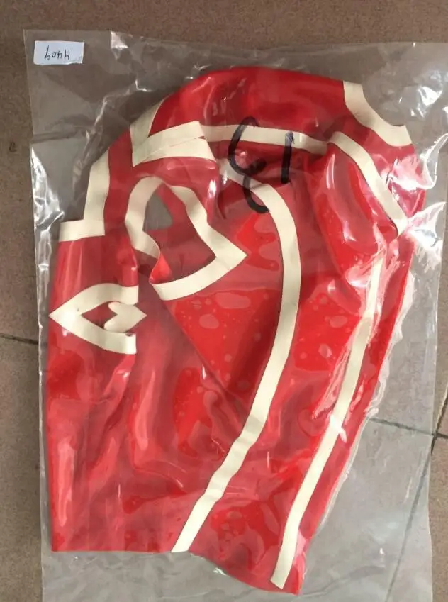 Red Sexy Latex Hood Mask Fetish Rubber Natural Hoods Open Eyes Mouth Pull-through Hole For Hair
Red Sexy Latex Hood Mask Fetish Rubber Natural Hoods Open Eyes Mouth Pull-through Hole For Hair