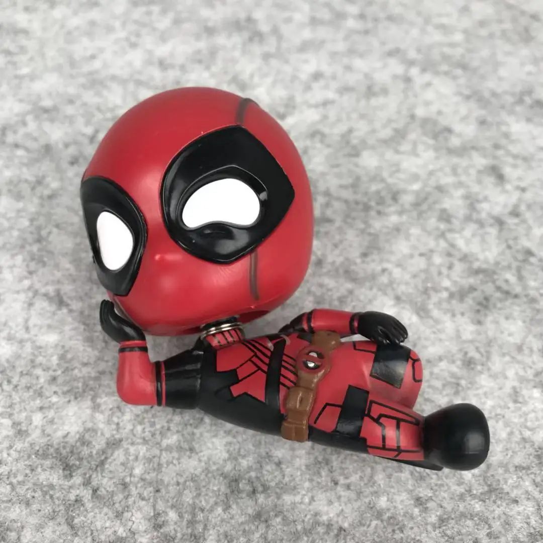 Auto Decorations Bobble Head Action Figure Marvel Superhero Deadpool 2 Prone Position Deadpool Model Doll
Auto Decorations Bobble Head Action Figure Marvel Superhero Deadpool 2 Prone Position Deadpool Model Doll