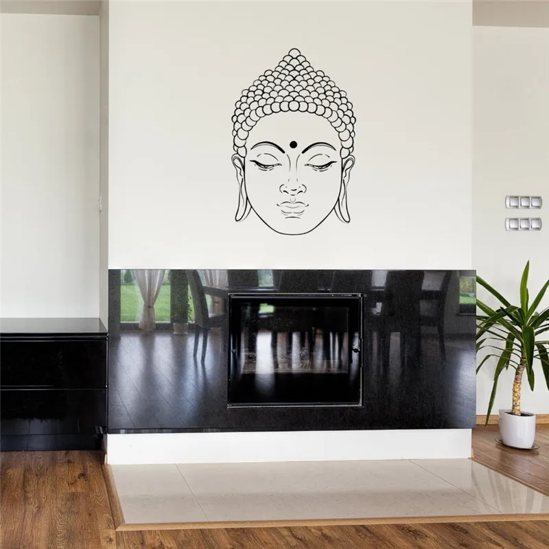 Zen Buddhism Wall Decal Buddha Face Vinyl Sticker Indian Religious Living Room Wall Stencil Removable Portrait Wall Decal
Zen Buddhism Wall Decal Buddha Face Vinyl Sticker Indian Religious Living Room Wall Stencil Removable Portrait Wall Decal