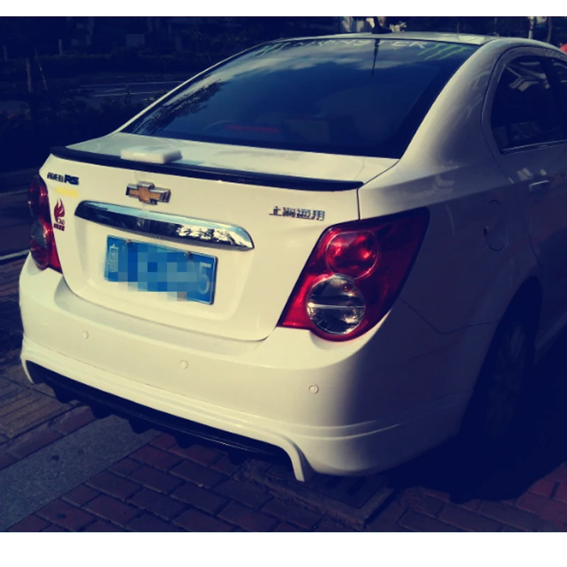 For Aveo Spoiler ABS Material Car Rear Wing Primer Color Rear Spoiler Press the tail For Chevrolet Aveo Spoiler 2011-2014
For Aveo Spoiler ABS Material Car Rear Wing Primer Color Rear Spoiler Press the tail For Chevrolet Aveo Spoiler 2011-2014