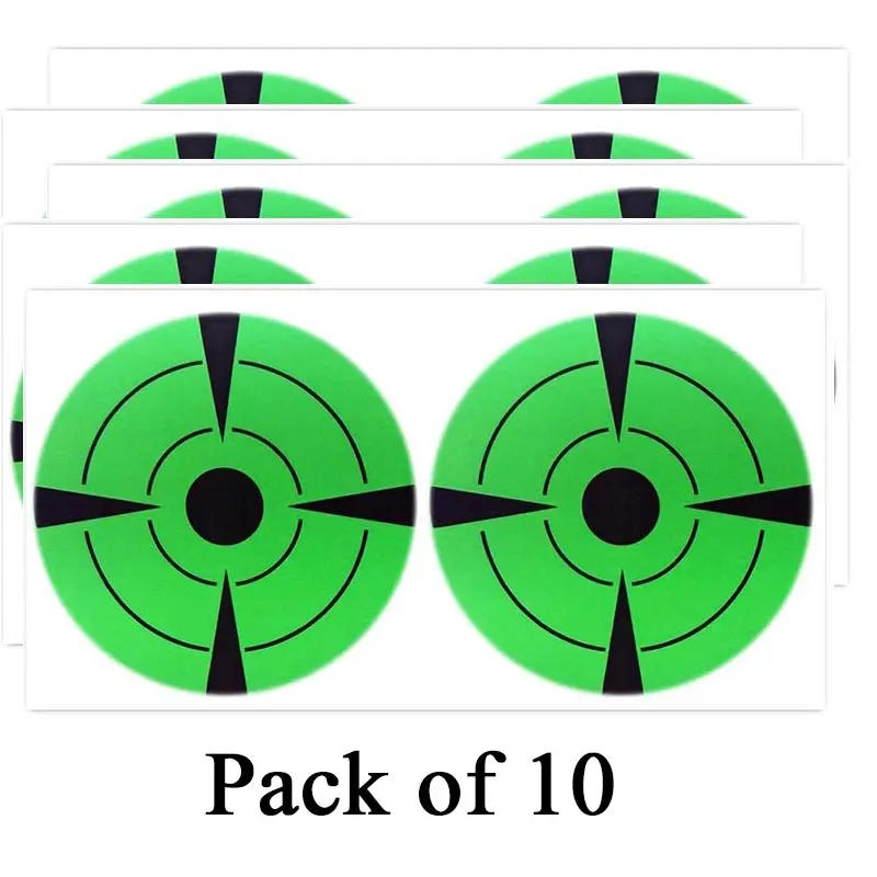 New 100 PCs 3" Target Stickers Self Adhesive Fluorescent Sticker Paper Sticker Shooting Target for Outdoor Shooting Practice
New 100 PCs 3" Target Stickers Self Adhesive Fluorescent Sticker Paper Sticker Shooting Target for Outdoor Shooting Practice