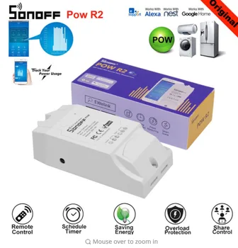 SONOFF POW R2 16A 3500W Wifi Switch Controller Real Time Power Consumption Monitor Measurement For Smart Home Automation
SONOFF POW R2 16A 3500W Wifi Switch Controller Real Time Power Consumption Monitor Measurement For Smart Home Automation