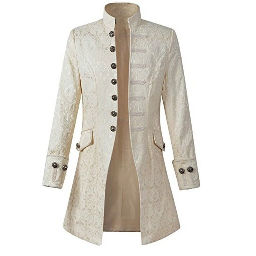 Men Victoria Steampunk Coat Retro Outwear Vintage Prince Overcoat Medieval Renaissance Jacket Costume Halloween Clothing Men
Men Victoria Steampunk Coat Retro Outwear Vintage Prince Overcoat Medieval Renaissance Jacket Costume Halloween Clothing Men