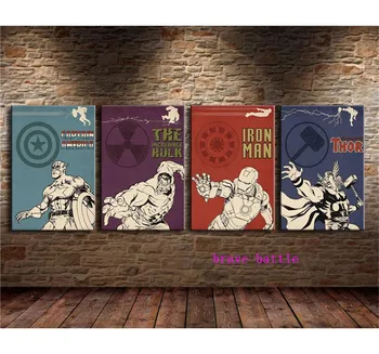 Avengers 4 Pieces Canvas Painting Print Living Room Home Decor Modern Wall Art Oil Painting
Avengers 4 Pieces Canvas Painting Print Living Room Home Decor Modern Wall Art Oil Painting