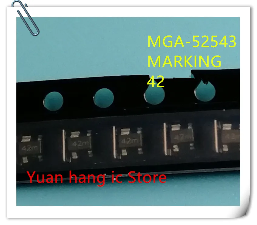 5 шт., новинка 100%, оригинальная Женская фотография MGA52543, маркировка 42 SOT-343 IC
5 шт., новинка 100%, оригинальная Женская фотография MGA52543, маркировка 42 SOT-343 IC