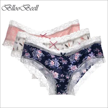BllooBeell 3pcs Sexy Women Seamless underwear Print Design Panties Women's Lace Briefs Mid-Rise Girl lady Underpants Soft M/L
BllooBeell 3pcs Sexy Women Seamless underwear Print Design Panties Women's Lace Briefs Mid-Rise Girl lady Underpants Soft M/L