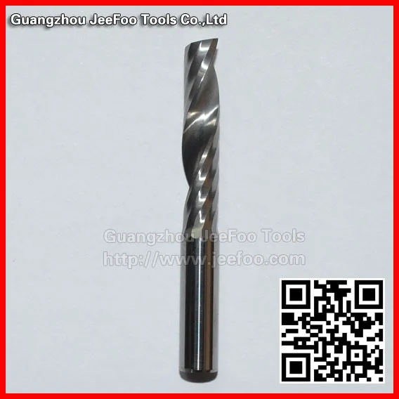 6*25mm Carbide endmill one flute spiral CNC router bits/Flute Spiral Bit Milling Drill
6*25mm Carbide endmill one flute spiral CNC router bits/Flute Spiral Bit Milling Drill