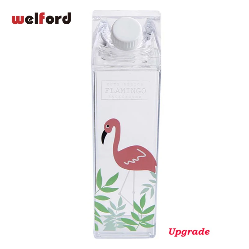 550ml Cute Unicorn Flamingo Tumbler Water Cup juice Milk Box plastic portable my drink Cup bottle BPA Free for Girl student
550ml Cute Unicorn Flamingo Tumbler Water Cup juice Milk Box plastic portable my drink Cup bottle BPA Free for Girl student