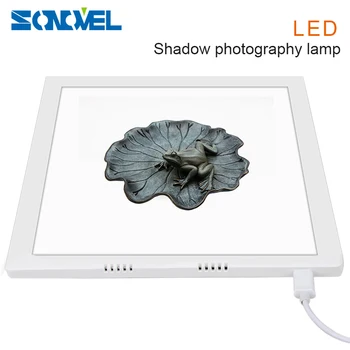 Aluminum alloy 22x22cm LED Light Panel Photo Studio Photo Camera Studio Shadowless lights For Shooting Tent Softbox