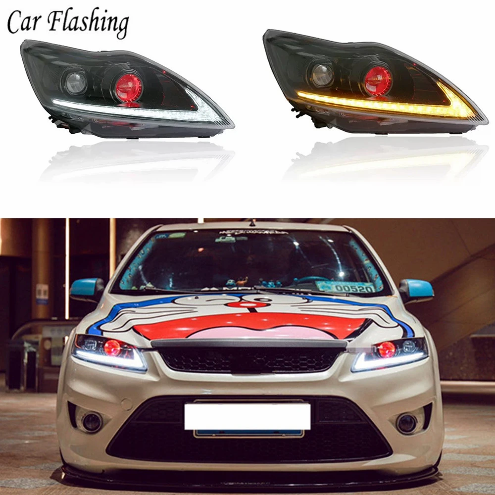 2Pcs LED Headlights For Ford Focus 2009 2010 2011 led car lights Angel eyes xenon HID KIT Fog lights LED Daytime Running Lights
2Pcs LED Headlights For Ford Focus 2009 2010 2011 led car lights Angel eyes xenon HID KIT Fog lights LED Daytime Running Lights