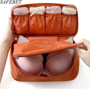 SAFEBET Brand Bra Underwear Women Organizers Travel Bag Waterproof Makeup bag Toiletries Storage Bra Bag Travel Women Bag
SAFEBET Brand Bra Underwear Women Organizers Travel Bag Waterproof Makeup bag Toiletries Storage Bra Bag Travel Women Bag