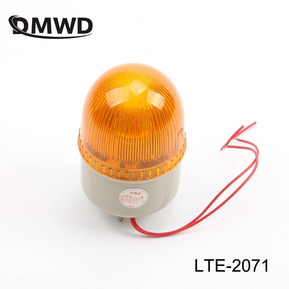 DMWD AC 110V 220V LTE-2071 mini traffic sign strobe flash light Bulb emergency warning siren indicator | Освещение
