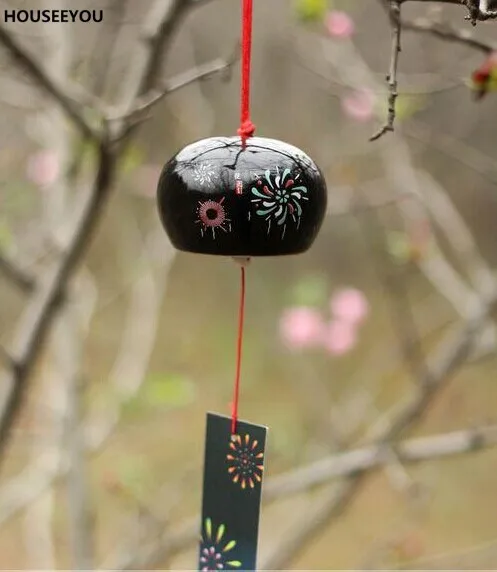 Japanese Ceramic Wind Chimes for Garden Outdoor Lucky Wind Bells Hanging Decorations Wind-bell Home Decor Crafts Ornaments Gifts
Japanese Ceramic Wind Chimes for Garden Outdoor Lucky Wind Bells Hanging Decorations Wind-bell Home Decor Crafts Ornaments Gifts