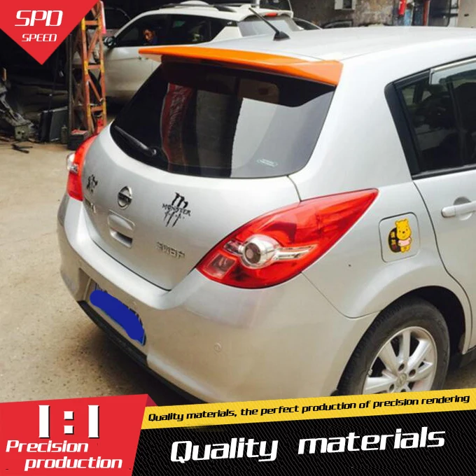 For Nissan Tiida Spoiler High Quality ABS Material Car Rear Wing Primer Color Rear Spoiler For Nissan Tiida Spoiler 2006-2009
For Nissan Tiida Spoiler High Quality ABS Material Car Rear Wing Primer Color Rear Spoiler For Nissan Tiida Spoiler 2006-2009