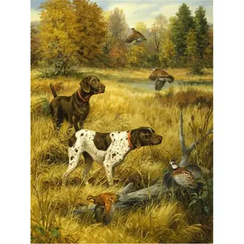 Full Diamond Embroidery animal 5D Diamond Mosaic Dog pheasant diy diamond painting Cross Stitch Picutre Of Rhinestones Stickers
Full Diamond Embroidery animal 5D Diamond Mosaic Dog pheasant diy diamond painting Cross Stitch Picutre Of Rhinestones Stickers