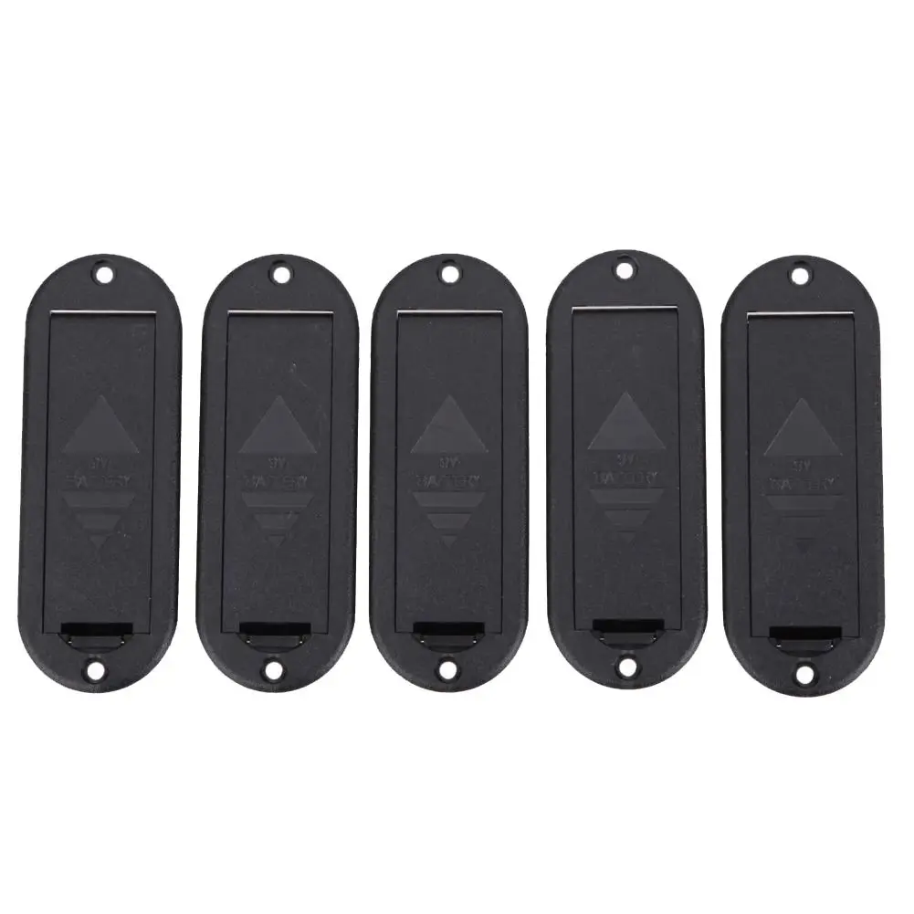SEWS-5pcs 9V Battery Case Holder Cover Box Replacement for Active Guitar Bass Pickup
SEWS-5pcs 9V Battery Case Holder Cover Box Replacement for Active Guitar Bass Pickup