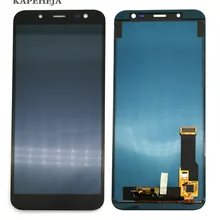 Bloc écran tactile LCD, 5.6 pouces, pour Samsung Galaxy J6 2018 J600F/A6 2018 A600F=