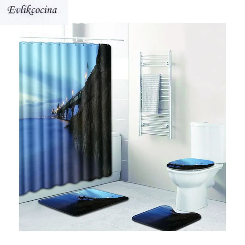 Free Shipping 4pcs Riverside Bridge Casa De Banho Banyo Bathroom Carpet Bath Mat Set Non Slip Tapis Salle De Bain Alfombra Bano
Free Shipping 4pcs Riverside Bridge Casa De Banho Banyo Bathroom Carpet Bath Mat Set Non Slip Tapis Salle De Bain Alfombra Bano