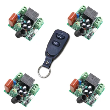 RF Wireless Remote Switch System Remote Power Control Switch For Lamp Lighting Motor AC 220V 1CH Mini Relay Module Transmitter
RF Wireless Remote Switch System Remote Power Control Switch For Lamp Lighting Motor AC 220V 1CH Mini Relay Module Transmitter
