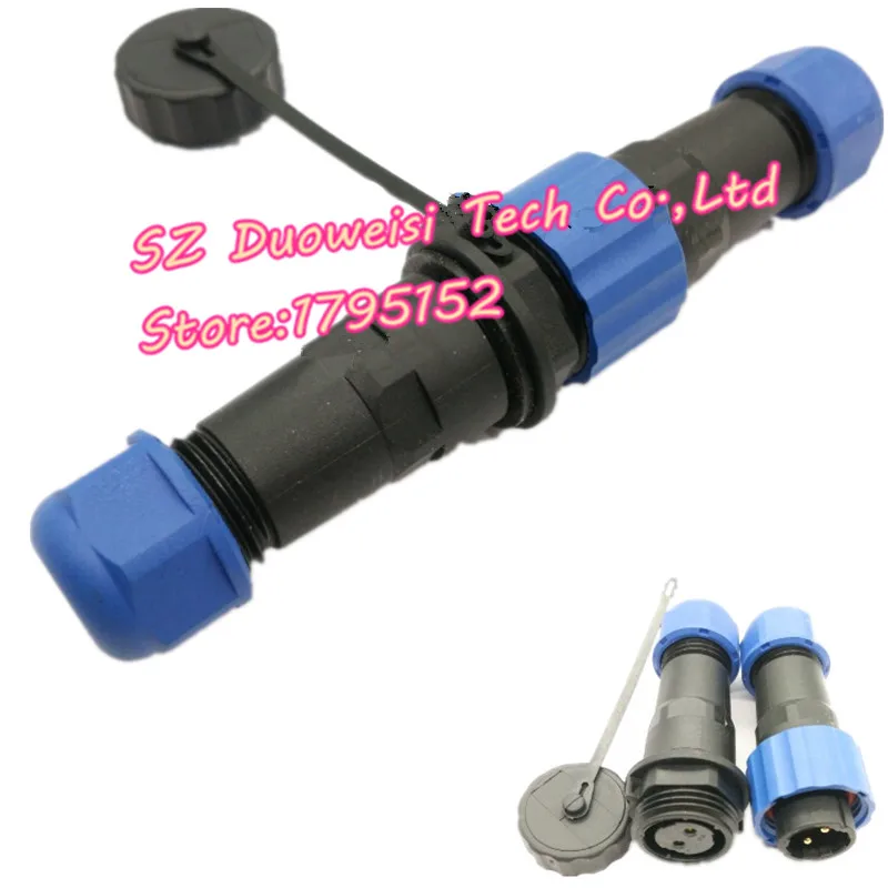 2pcs/lot Docking Waterproof plug and socket DWS-16 2 pin 3/4/5/6/7/9 pin on the plug 16mm
2pcs/lot Docking Waterproof plug and socket DWS-16 2 pin 3/4/5/6/7/9 pin on the plug 16mm