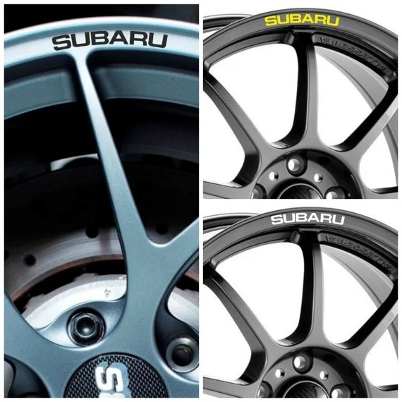 For x8 SUBARU Rims Alloy Wheels Decals Stickers Graphics Impreza STi WRX 4WD Brz Forester Legacy Outback
For x8 SUBARU Rims Alloy Wheels Decals Stickers Graphics Impreza STi WRX 4WD Brz Forester Legacy Outback