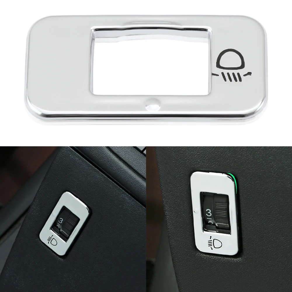 ABS Chrome Headlight Adjustment Knob Switch Sequin Cover Sticker Case For Peugeot 2008 3008 208 2014 2015 accessories
ABS Chrome Headlight Adjustment Knob Switch Sequin Cover Sticker Case For Peugeot 2008 3008 208 2014 2015 accessories