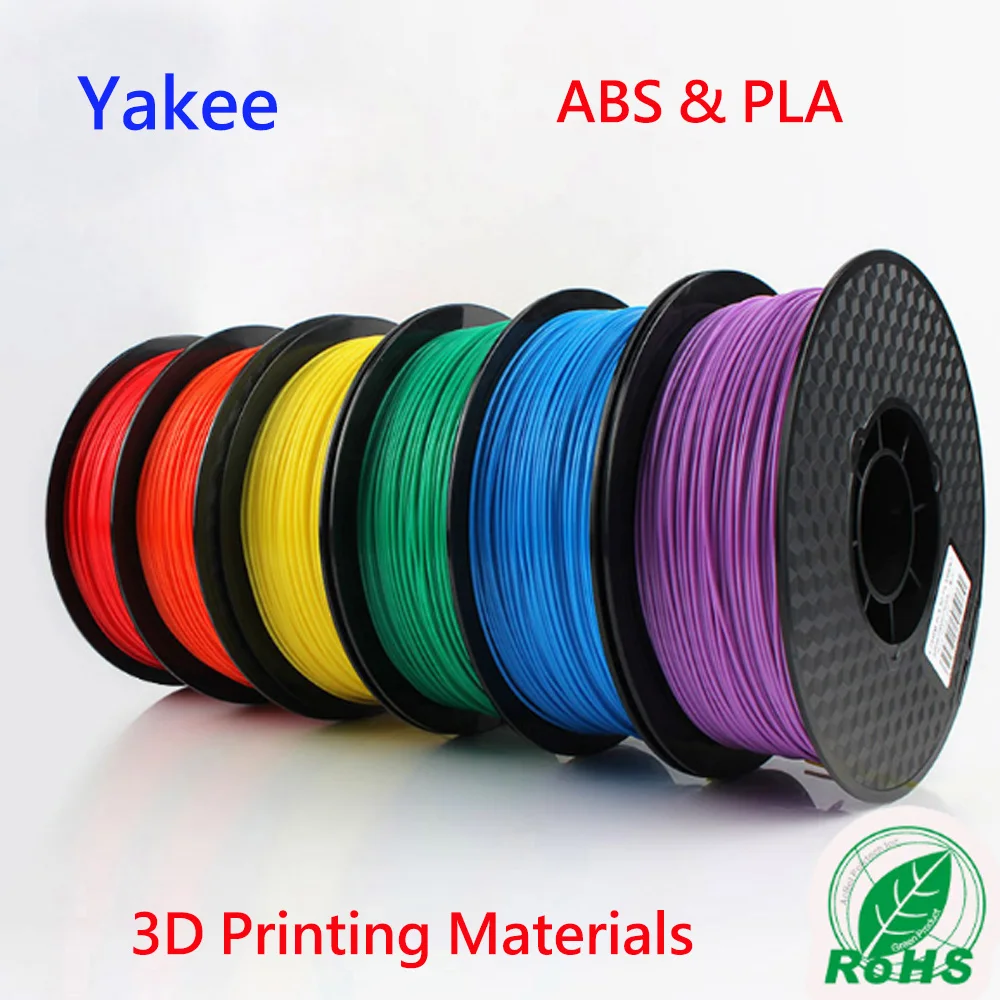 

3D Printer Materials PLA Filament 1.75mm Filament Dimensional Accuracy+/-0.02mm 1KG 343M 2.2LBS for RepRap