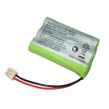 Ni-MH 800mAh 3.6V Replacement Cordless Home Phone Battery for Motorola SD-7501 V-Tech 89-1323-00-00 AT & T Lucent 27910
Ni-MH 800mAh 3.6V Replacement Cordless Home Phone Battery for Motorola SD-7501 V-Tech 89-1323-00-00 AT & T Lucent 27910