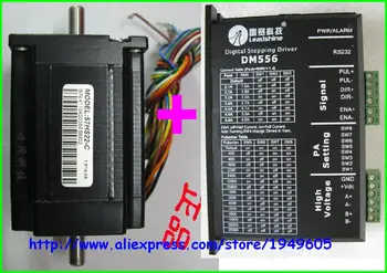 Leadshine Dual shaft NEMA23 57mm 2.2NM 18-50VDC 2phase Stepper motor Drive kits 57HS22-C+DM556
Leadshine Dual shaft NEMA23 57mm 2.2NM 18-50VDC 2phase Stepper motor Drive kits 57HS22-C+DM556