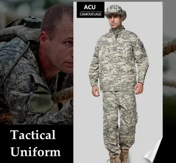 9 color !! Military Uniform CS Paintball suit Combat Military ACU Uniform Set Tactical hunting Gear Clothes Camouflage suit
9 color !! Military Uniform CS Paintball suit Combat Military ACU Uniform Set Tactical hunting Gear Clothes Camouflage suit