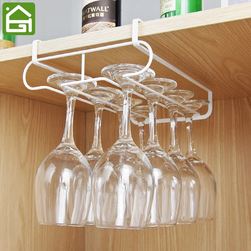 Cupboard Hanging Organizer Shelves Kitchen Under Cabinet Glass Holder Kitchen Wine Glass Draining White Metal Shelf Hook
Cupboard Hanging Organizer Shelves Kitchen Under Cabinet Glass Holder Kitchen Wine Glass Draining White Metal Shelf Hook