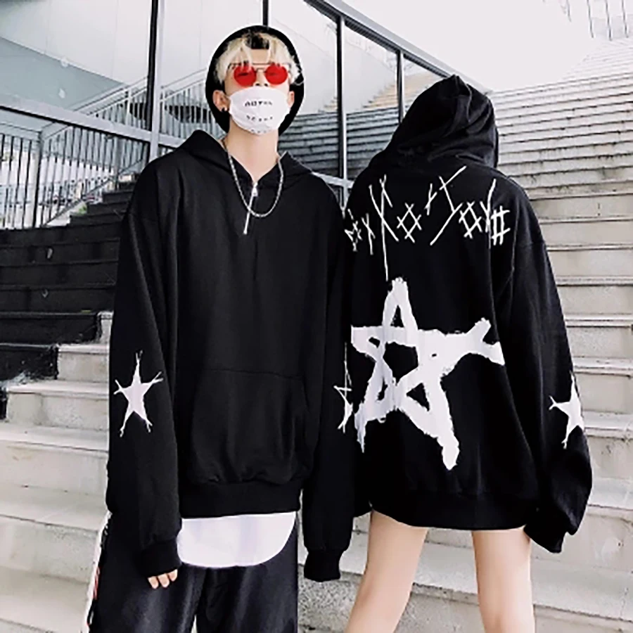 Casual Pentagram Printed Soild Color Hoodies Hip Hop Full Sweatshirt Men Printed Hoodie Mens Fashion Couple Clothes Mens Hoodies
Casual Pentagram Printed Soild Color Hoodies Hip Hop Full Sweatshirt Men Printed Hoodie Mens Fashion Couple Clothes Mens Hoodies