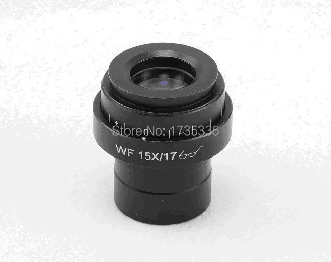 Super wide view field 17mm WF15X plan high point microscope Eyepiece with 30mm Mounting Size diopter adjustable
Super wide view field 17mm WF15X plan high point microscope Eyepiece with 30mm Mounting Size diopter adjustable