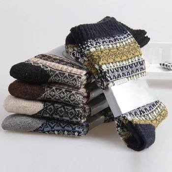 1 Pair Thermal Wool Cashmere Socks Men Male Thicken Sock Casual Comfortable Warm Winter Thick Socks
1 Pair Thermal Wool Cashmere Socks Men Male Thicken Sock Casual Comfortable Warm Winter Thick Socks