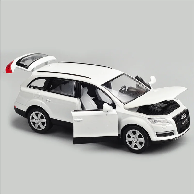 Alloy Realistic Audi Q7 Model 1:32 Simulation Pullback Car with Sound and Light Kids Christmas Gifts Open Door Car Model Toys
Alloy Realistic Audi Q7 Model 1:32 Simulation Pullback Car with Sound and Light Kids Christmas Gifts Open Door Car Model Toys